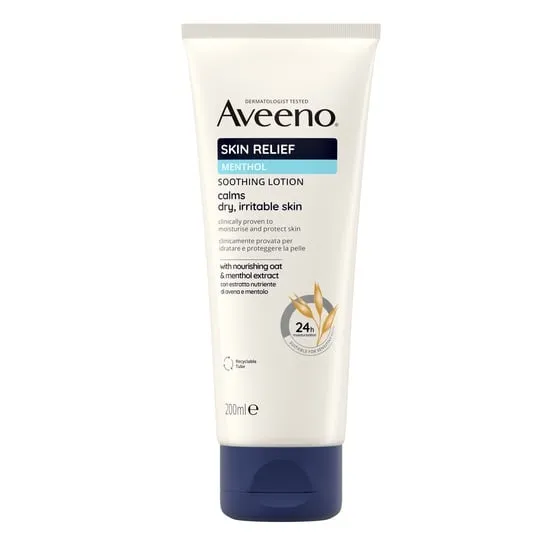 Aveeno Skin Relief Creme Lenitivo Mentol Duo 2x200ml
