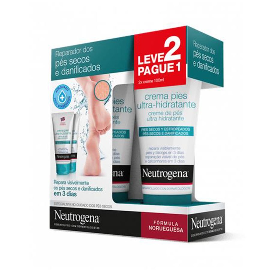 Neutrogena Ultra-Hidratante Promo Duo Creme Pés