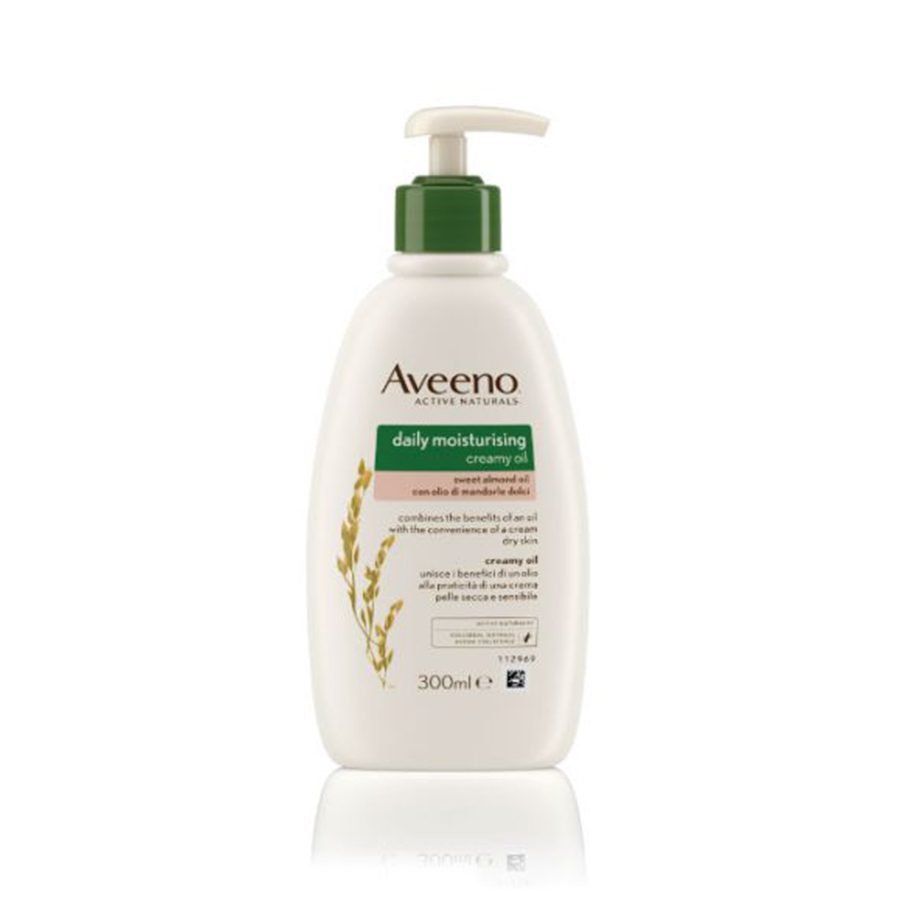 Aveeno Daily Moisturizing Óleo Cremoso Sensível 300ml