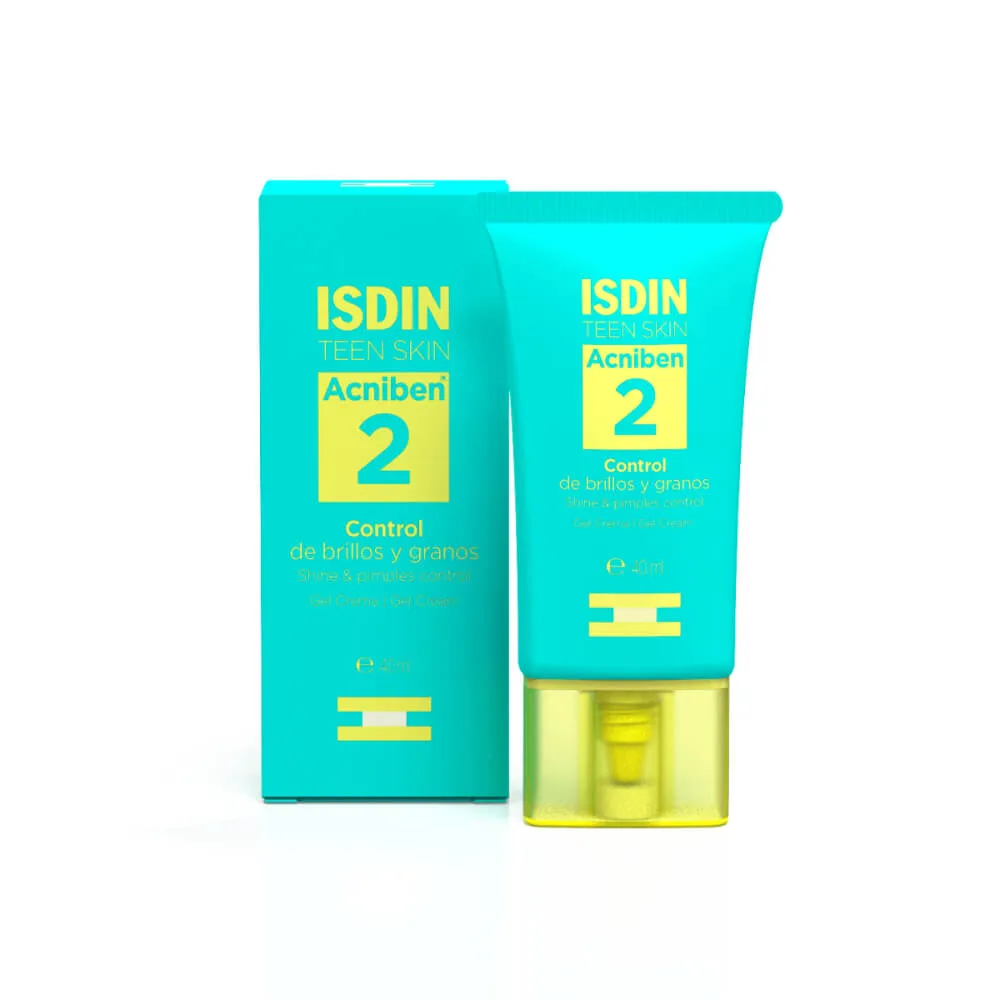 Acniben Gel Creme Controlo de Brilhos e Borbulhas 40ml