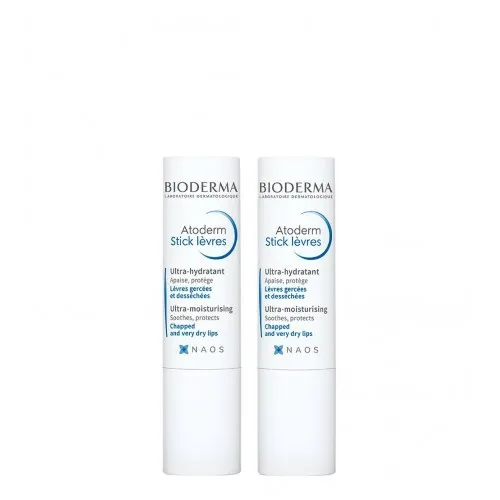 Bioderma Atoderm Stick Labial Duo 2x4g