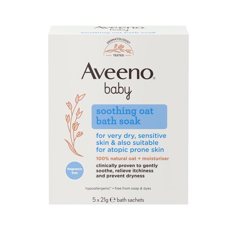 Aveeno Baby Pó de Banho Aveia Suave 5x21g
