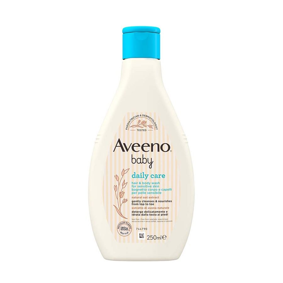 Aveeno Baby Gel de Banho Corpo e Cabelo 250ml