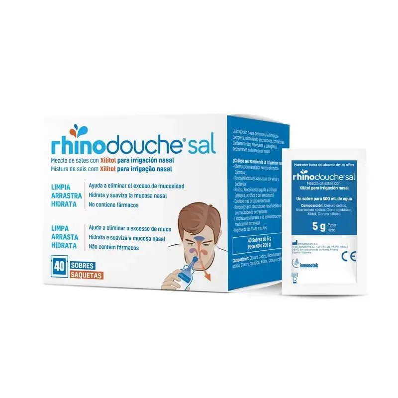 Rhinodouche Sal XL Lavagem Nasal 40x5g