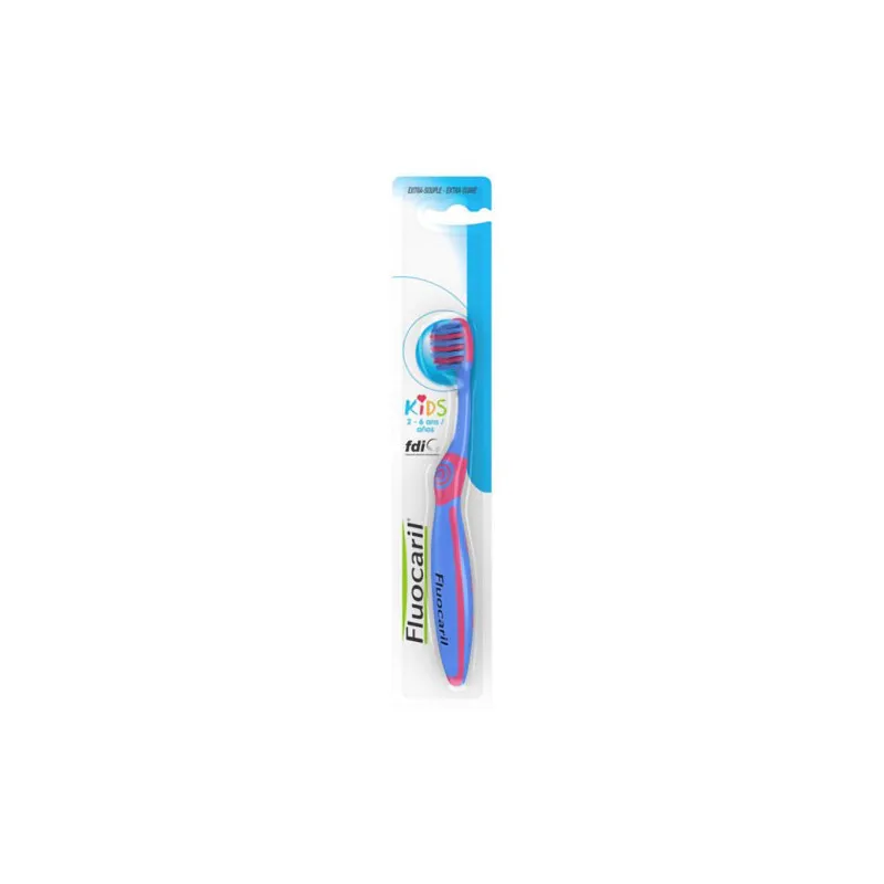 Fluocaril Kids Escova de Dentes Extra Suave 2-6 Anos