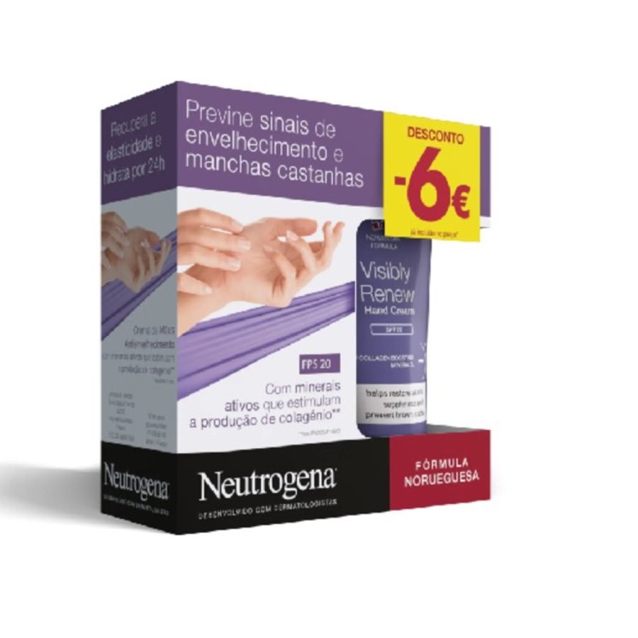 Neutrogena Visibly Renew Promo Duo Creme Mãos Elasticidade