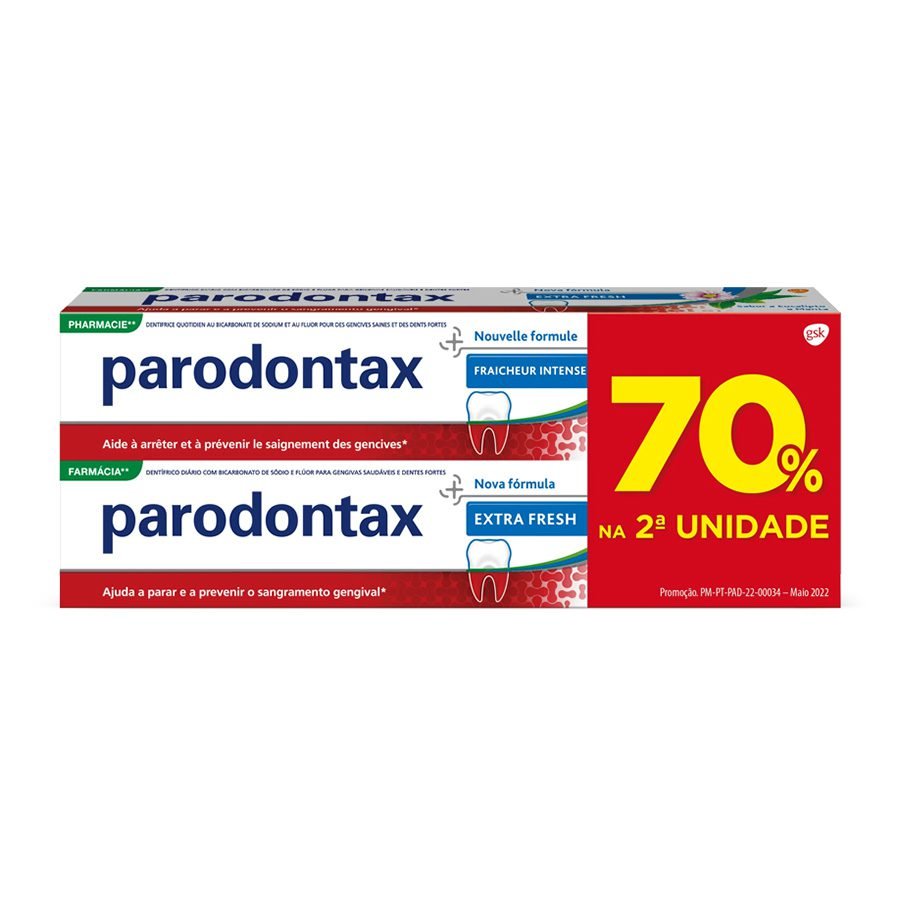 Parodontax Promo Duo Pasta de Dentes Extra Fresh