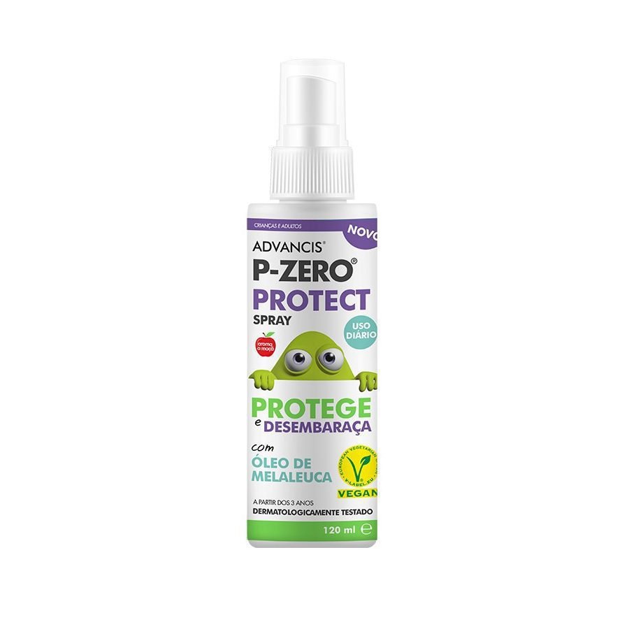 Advancis P-Zero Protect Spray Proteção Piolhos e Lêndeas