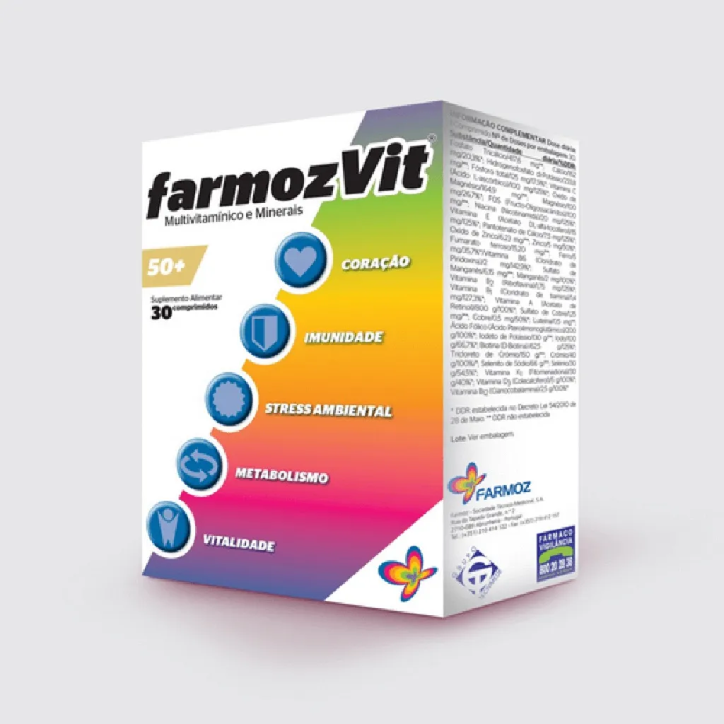 Farmozvit 50+ 30 Comprimidos