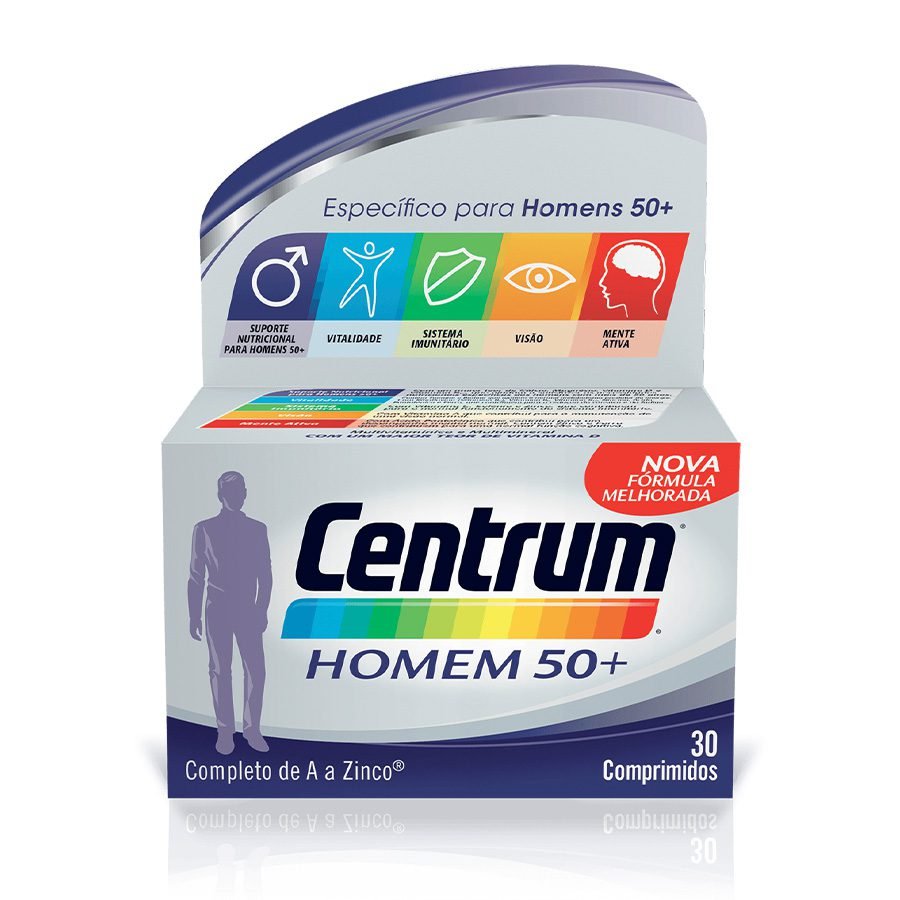 Centrum Homem 50+ Comprimidos 30