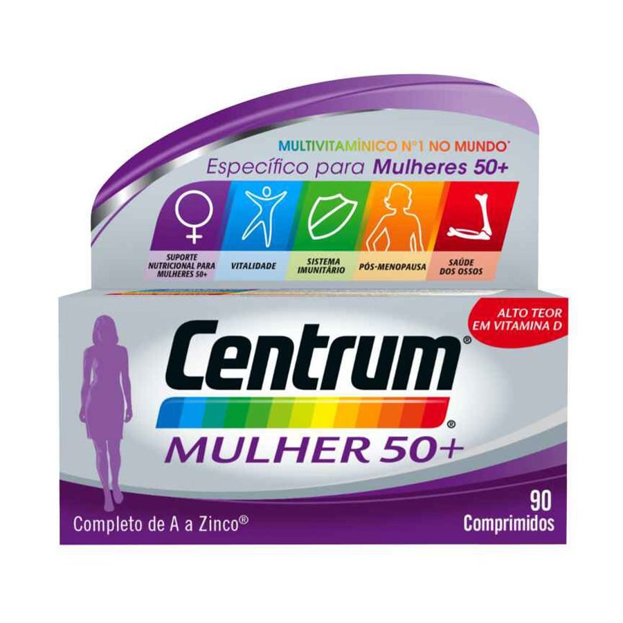 Centrum Mulher 50+ Comprimidos Revest 30