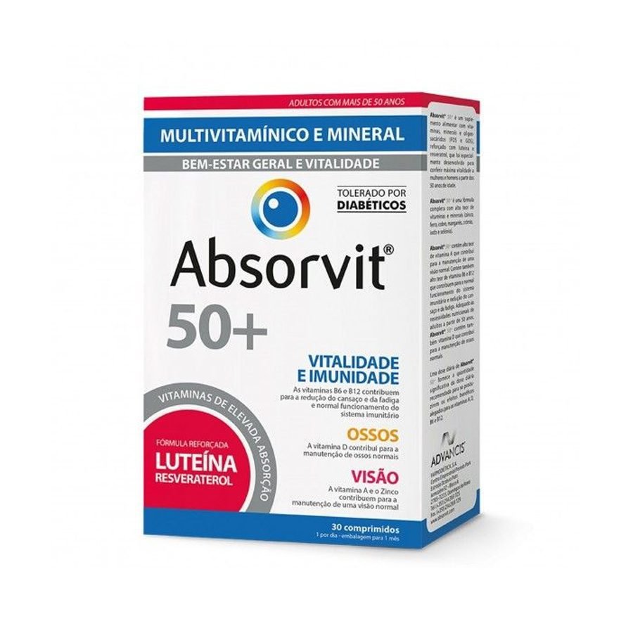 Absorvit 50+ Comprimidos 30