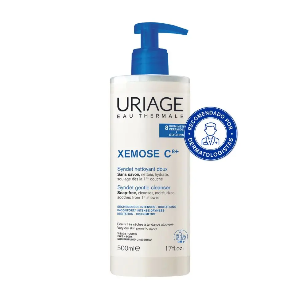 Uriage Xemose C8+ Gel-Creme de Limpeza Syndet 500ml