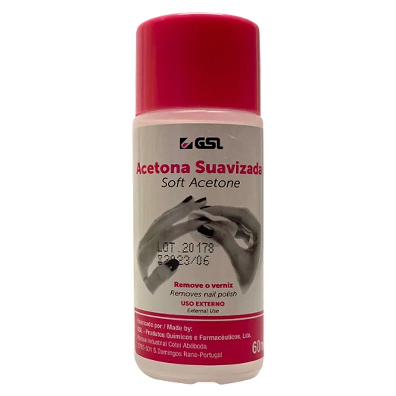 Acetona Suavizada Hidro + 125ml